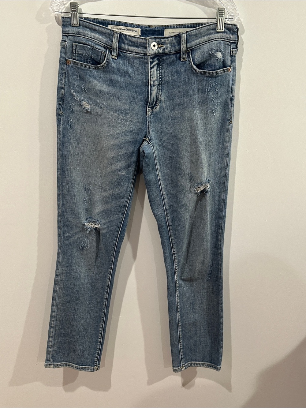 Pilcro and Letterpress By Anthropologie Slim Boyfriend Size 27